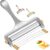 Sopito Cheese Slicer Stainless Steel Wire Cheese Slicer With 3 Extra Wires Great for Cheddar, Gruyere, Raclette, Mozzarella Cheese Block, Adjustable Thickness – Wire Cheese Slicer